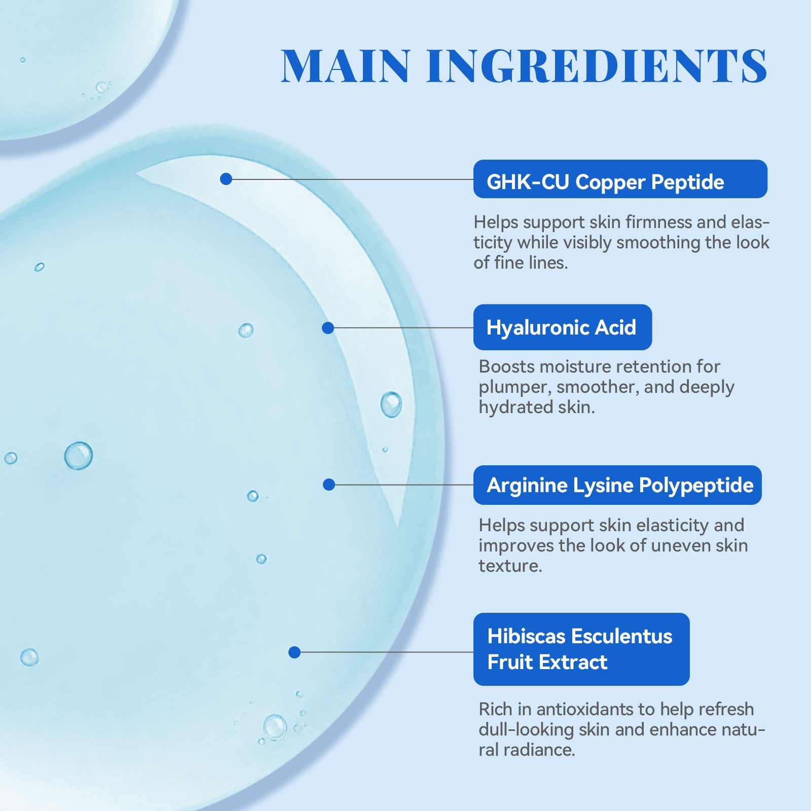 The Texture, Sensory Experience, and Skin Feel of Copper Peptide Cream