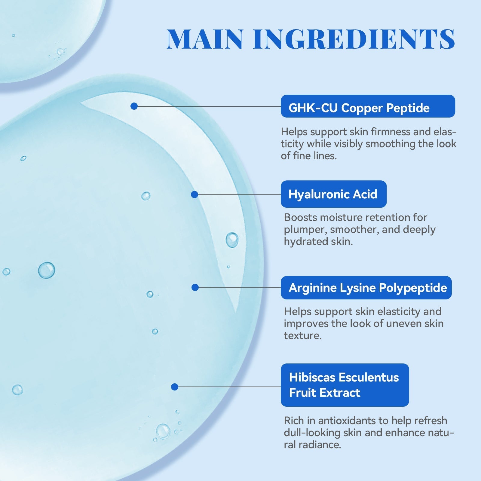 The Texture, Sensory Experience, and Skin Feel of Copper Peptide Cream