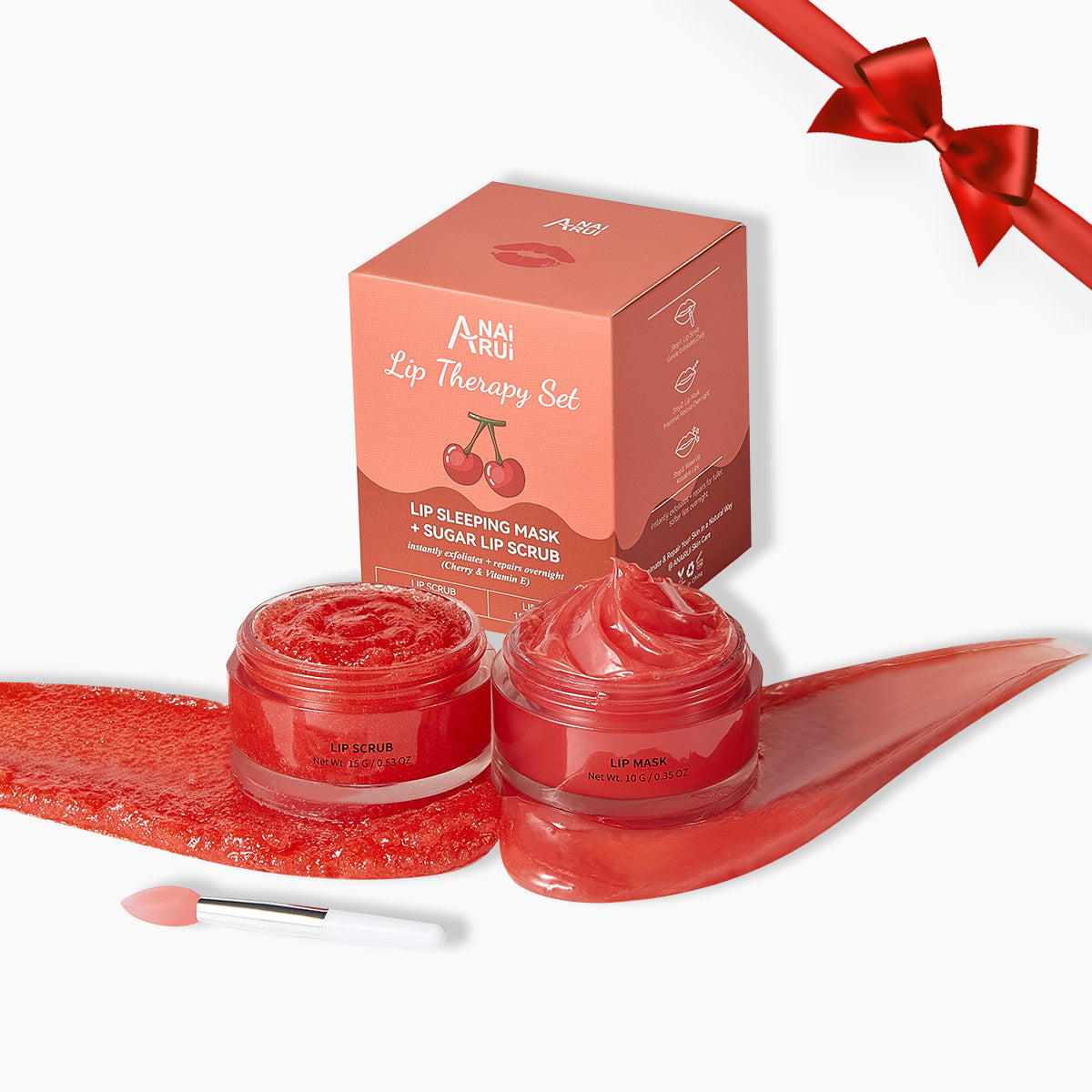 ANAIRUI Cherry Lip Care Kit