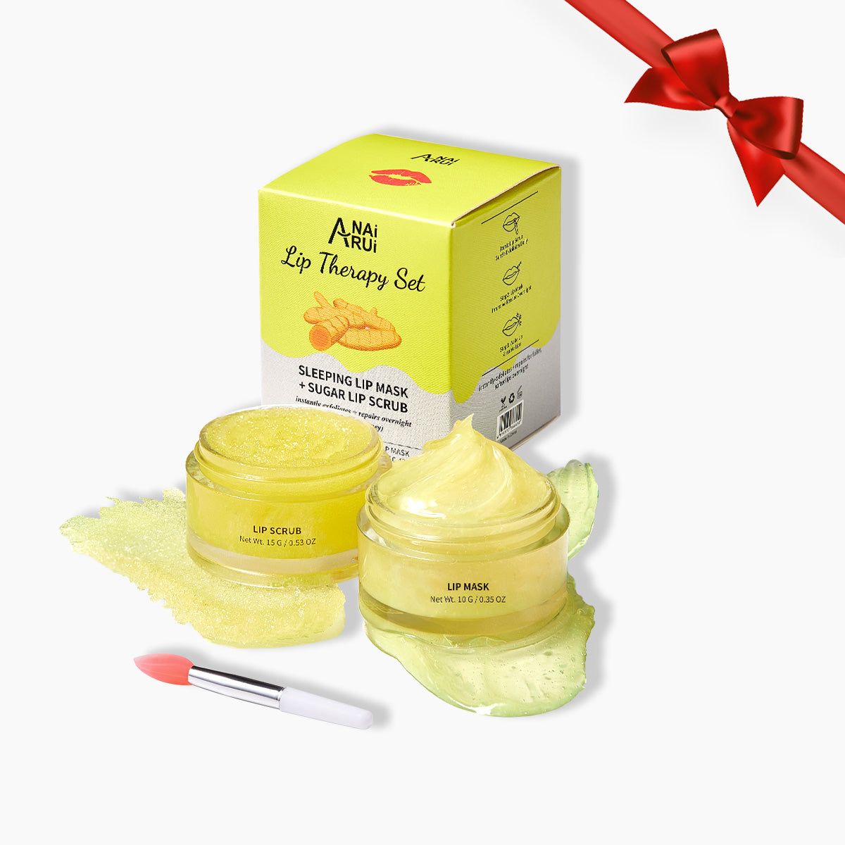 ANAIRUI Turmeric Honey Lip Care Kit