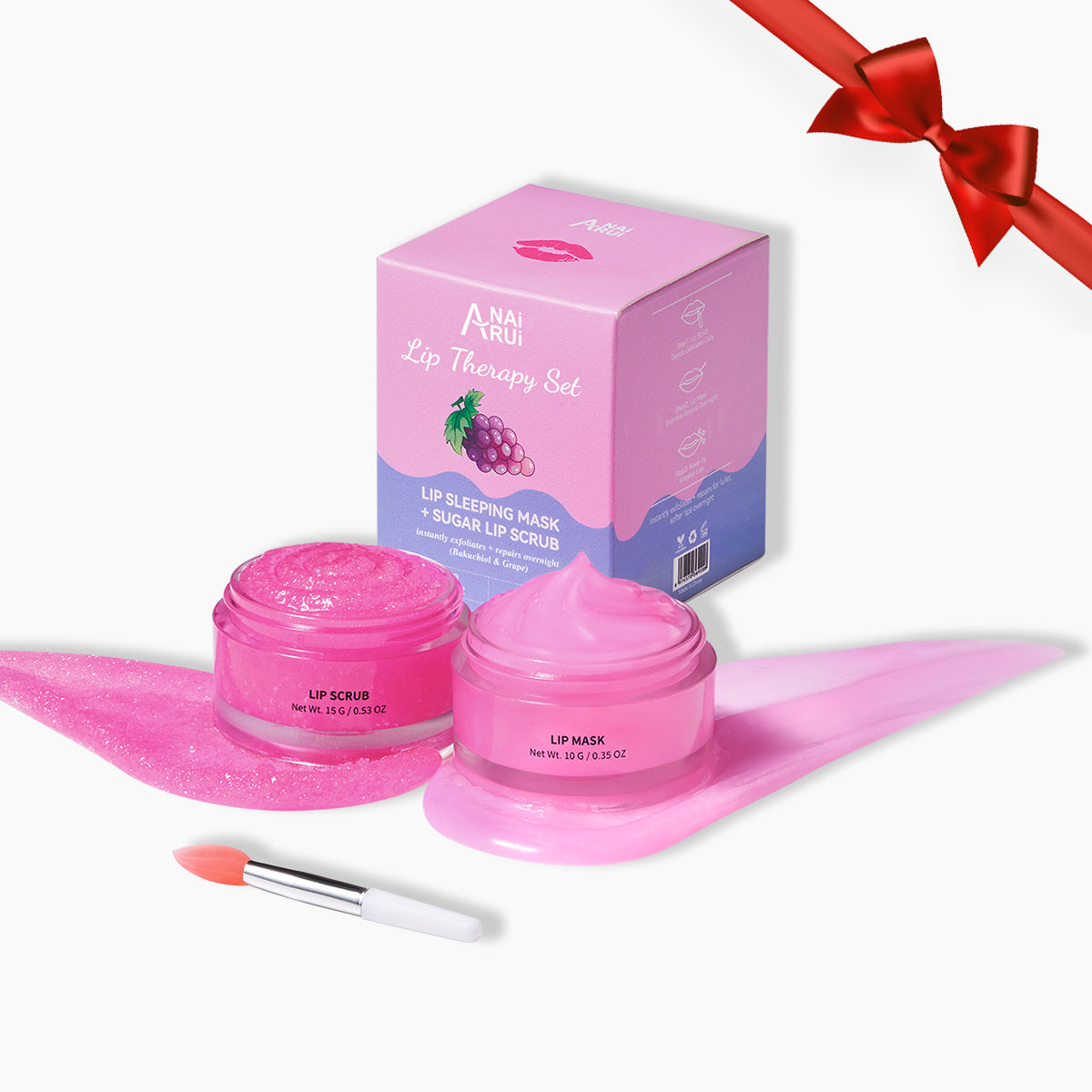 ANAIRUI Bakuchiol & Grape Lip Care Kit