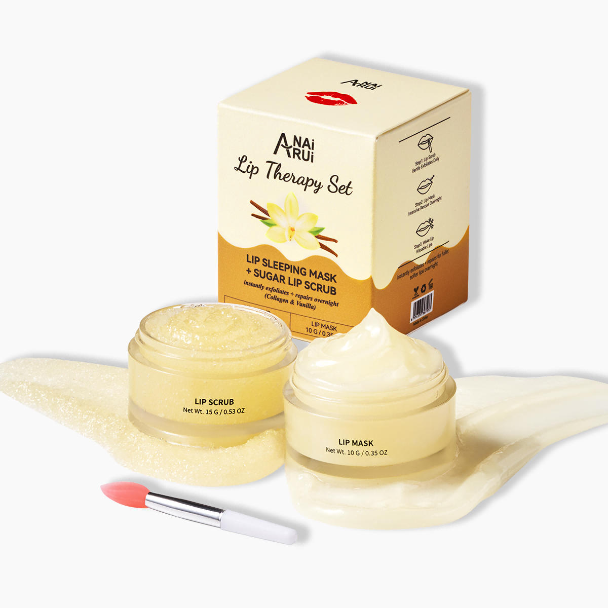 ANAIRUI Vanilla Lip Care Kit
