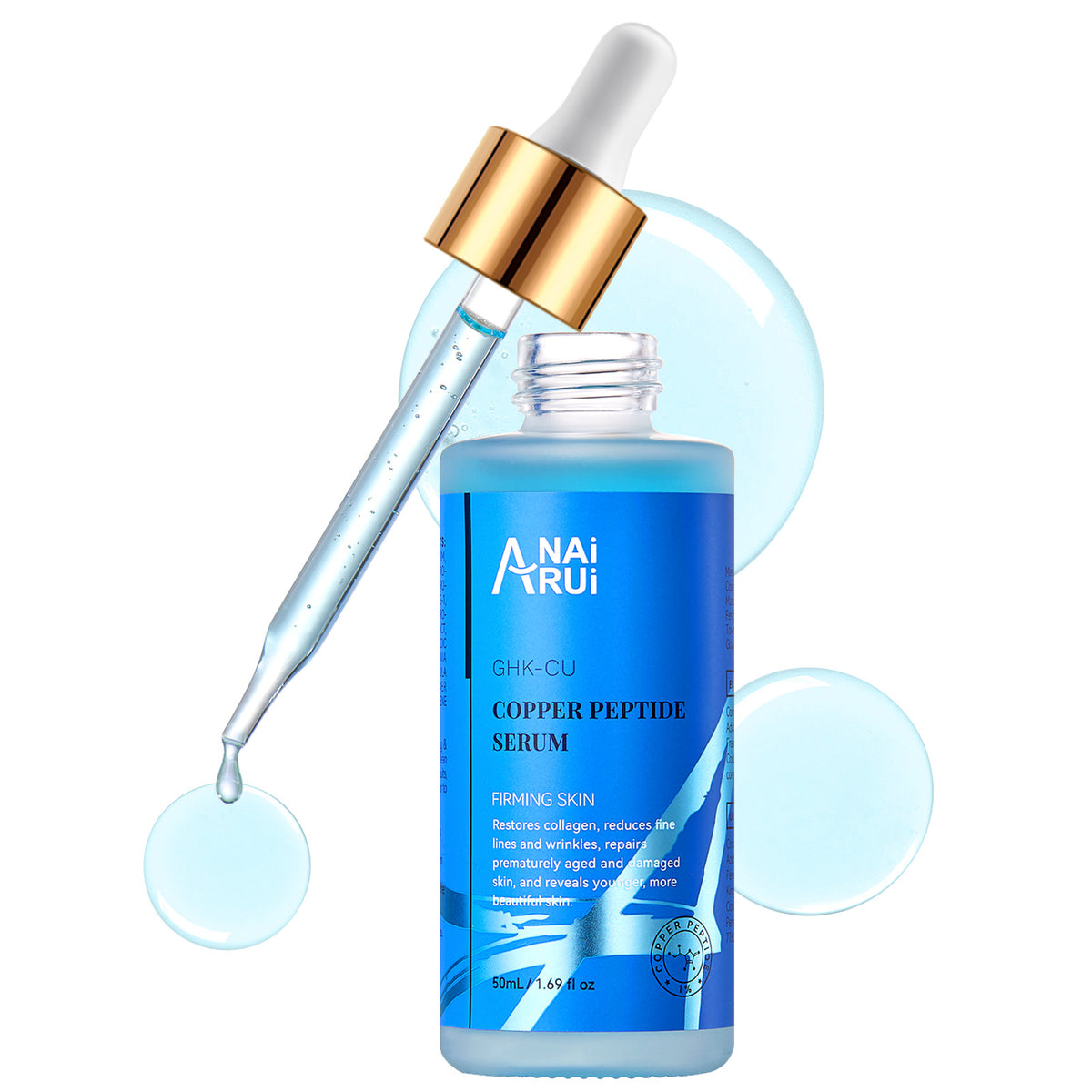 ANAIRUI Copper Peptides GHK-Cu Serum 50ml
