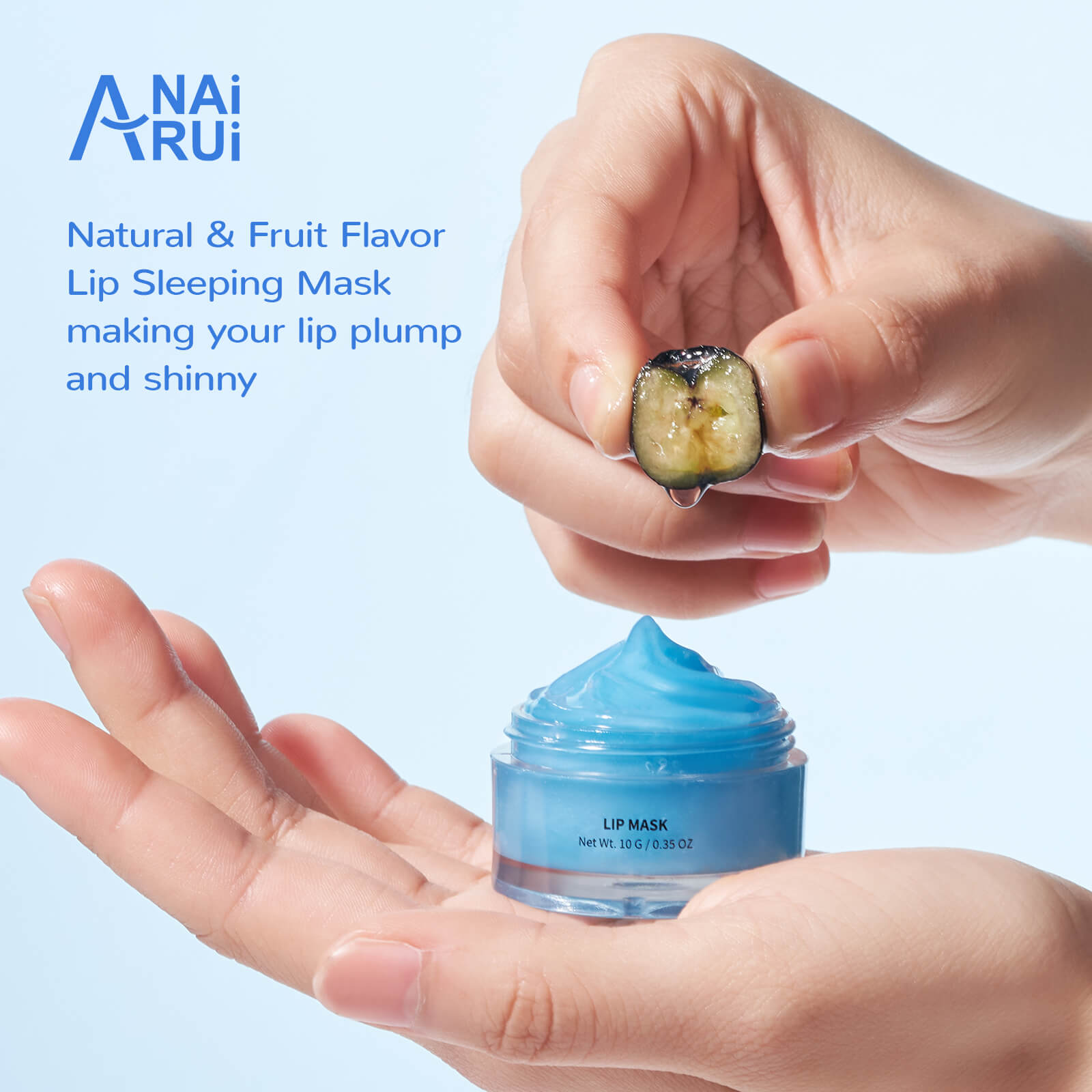 Blueberry Lip Balm Mask