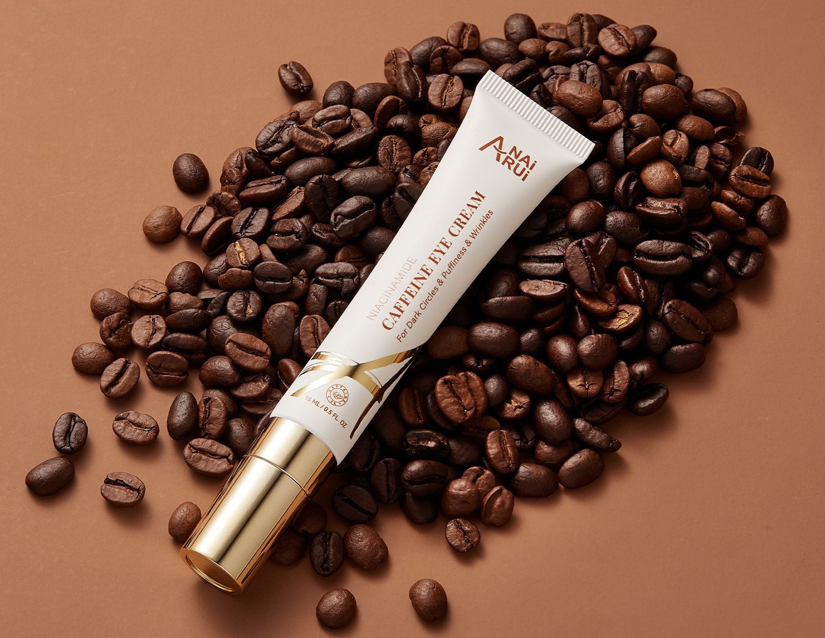 ANAIRUI Caffeine Eye Cream for Dark Circles & Puffiness