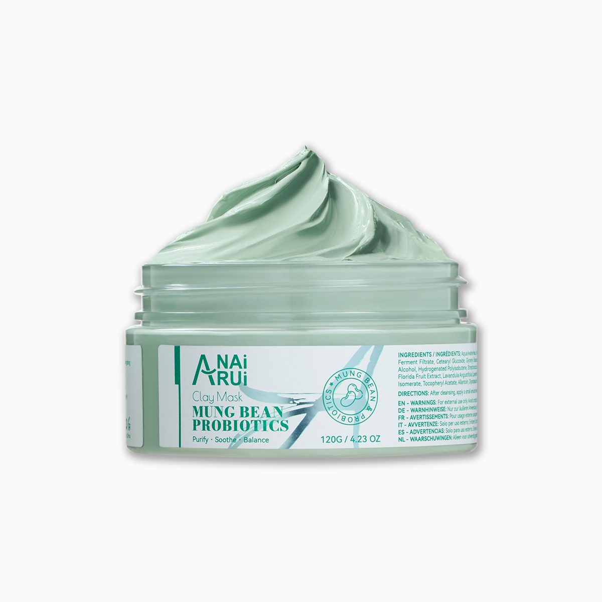 ANAIRUI Mung Bean Probiotics Clay Mask