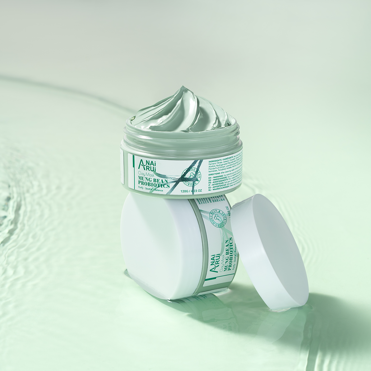 ANAIRUI Mung Bean Probiotics Clay Mask