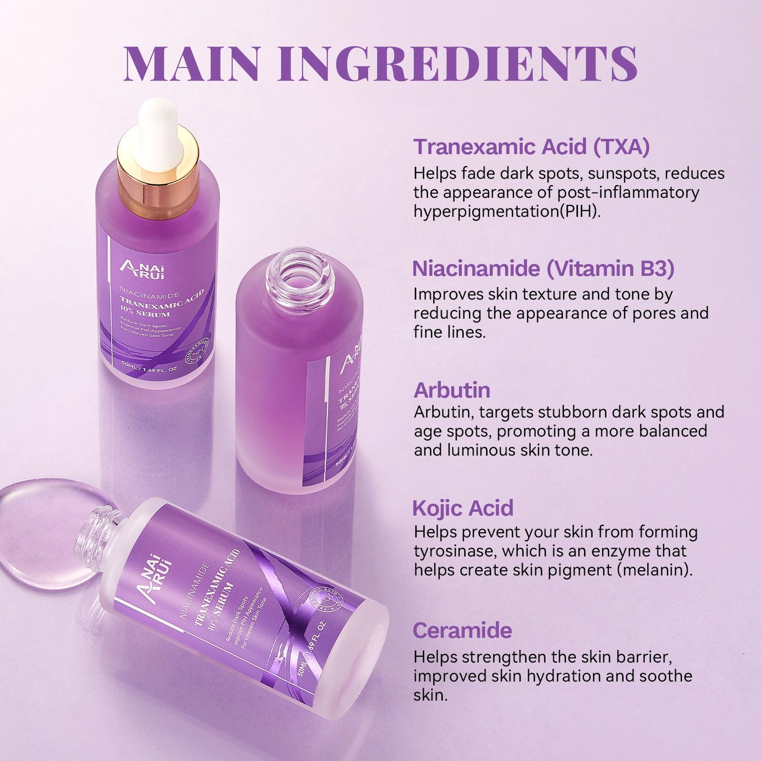 ANAIRUI Tranexamic Acid Serum 50ml