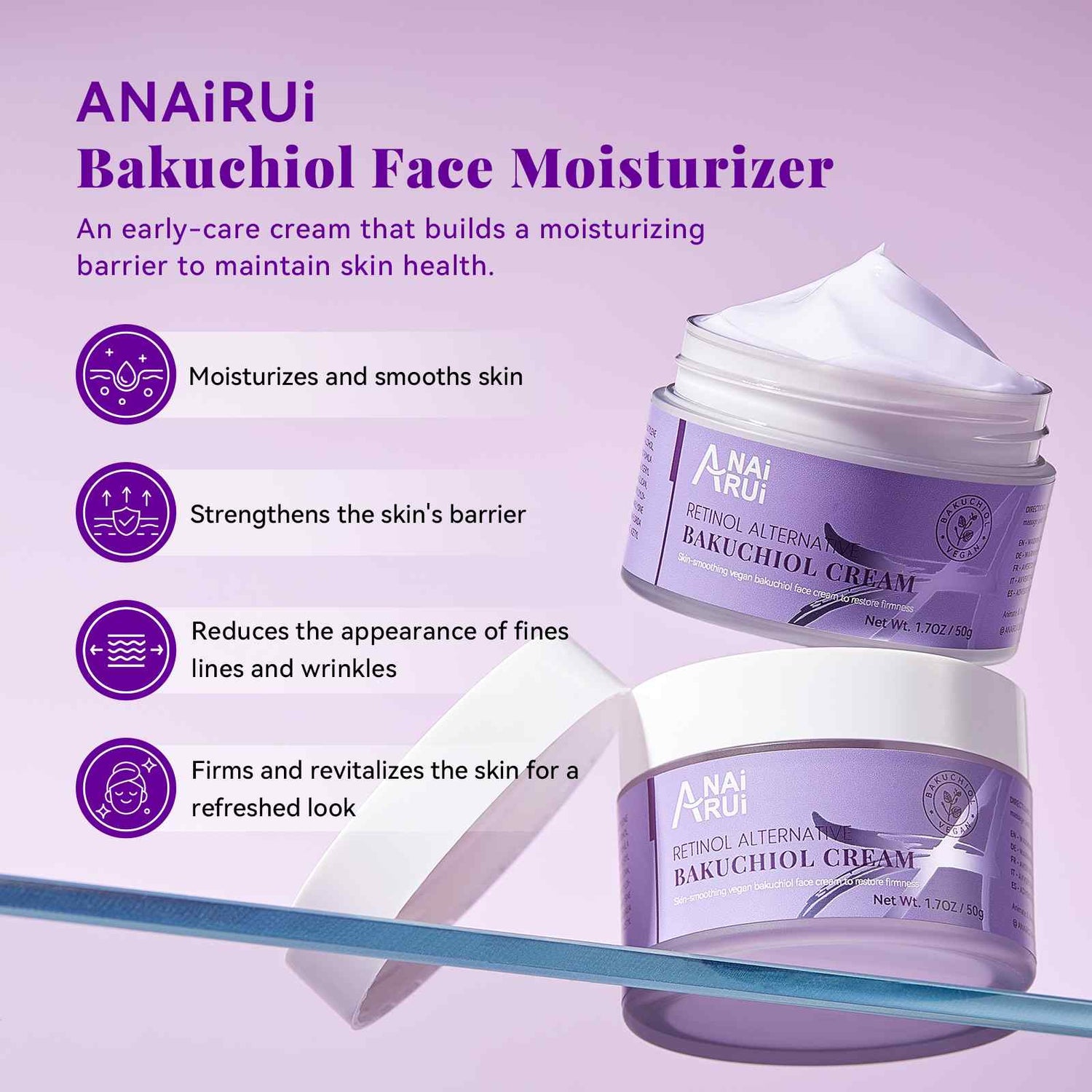 ANAIRUI Bakuchiol Face Cream