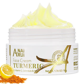 ANAIRUI Turmeric Face Cream for Dark Spots, Moisturizing, Skin Repairing-50g