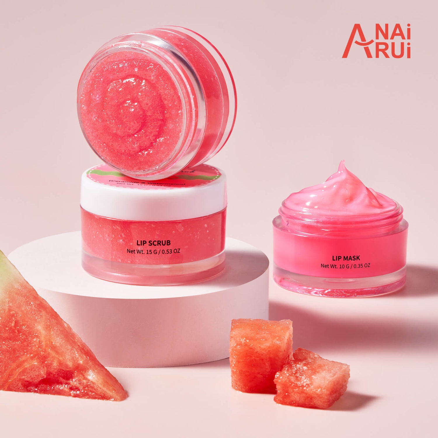 ANAIRUI Watermelon Lip Care Kit