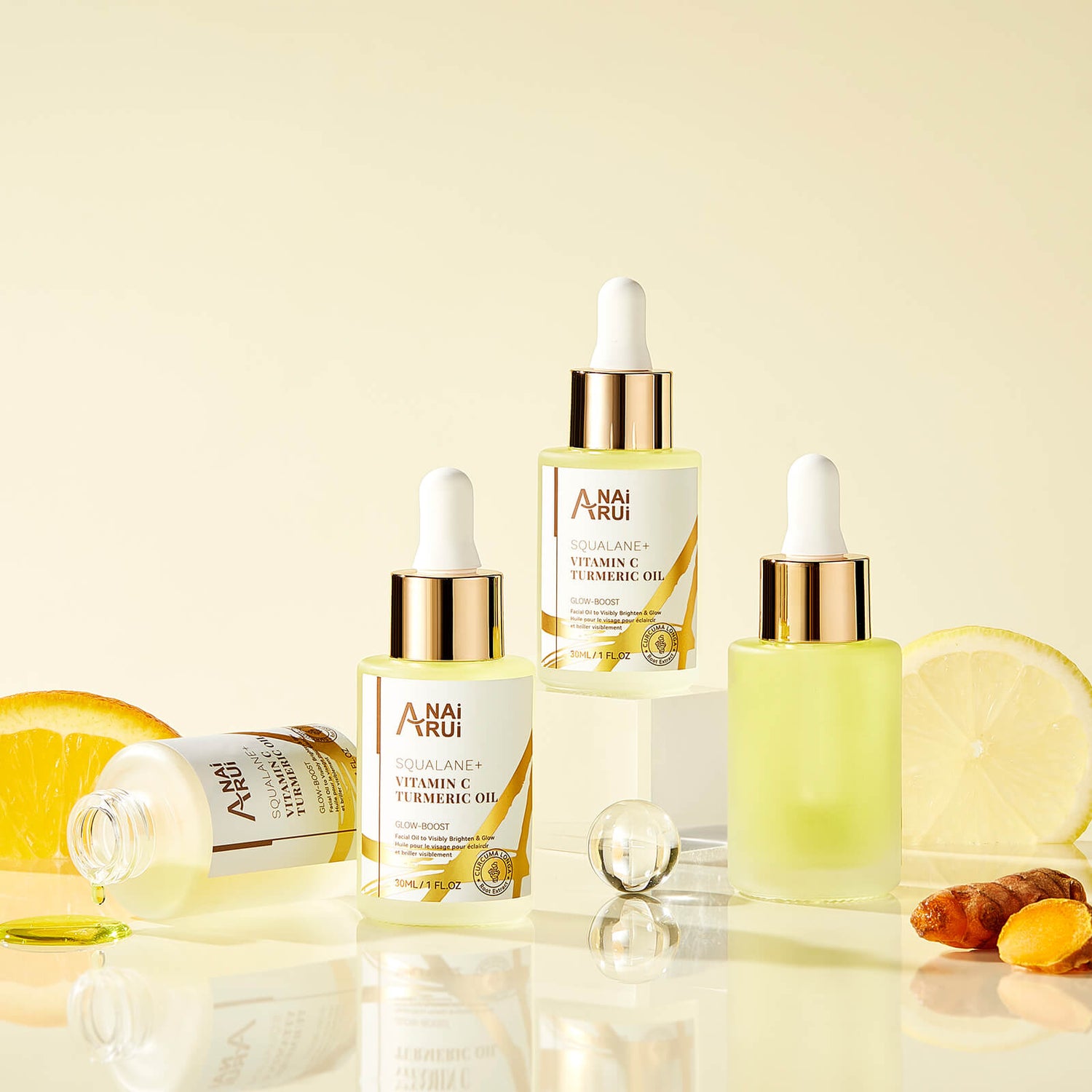 ANAIRUI Turmeric & Vitamin C Oil