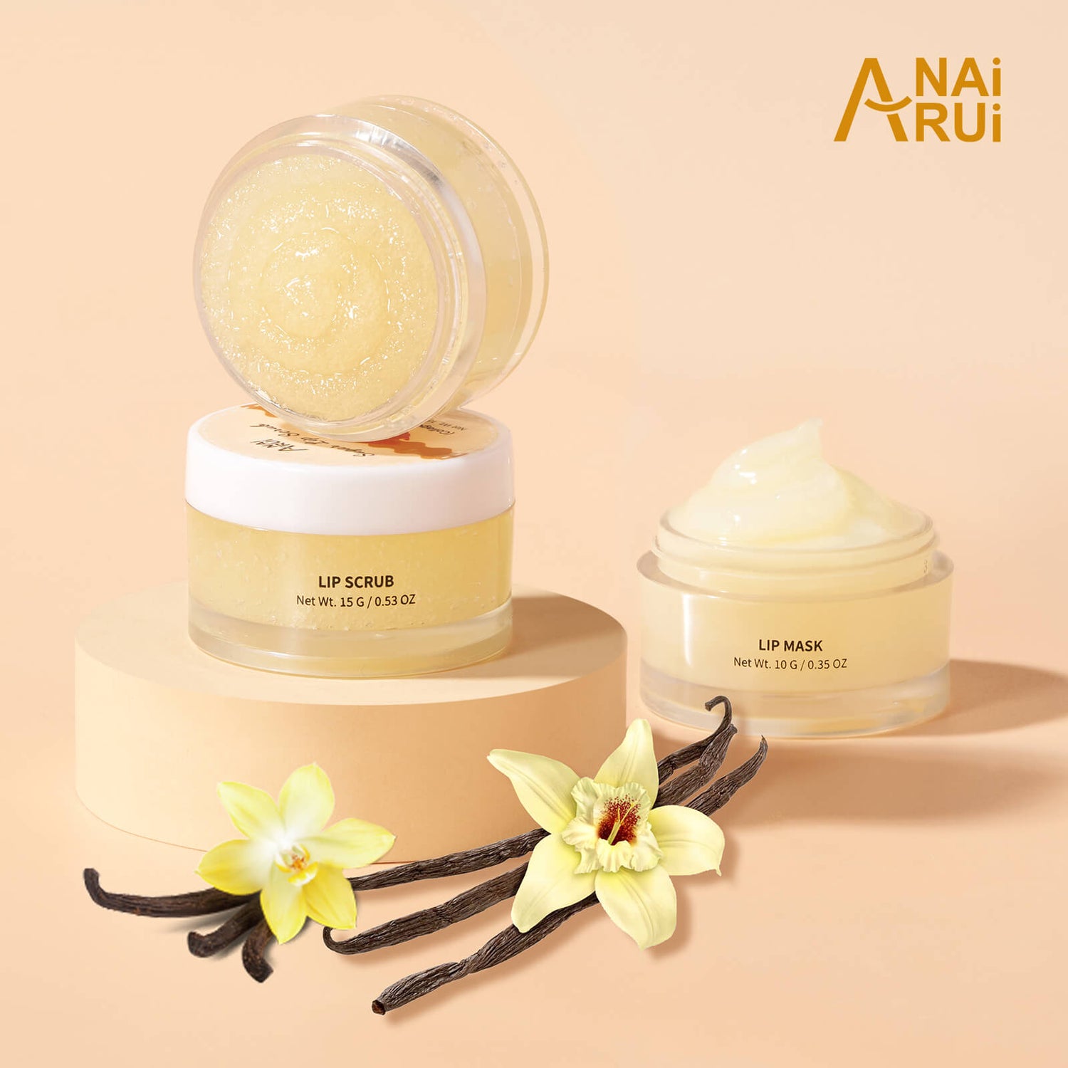 ANAIRUI Vanilla Lip Care Kit
