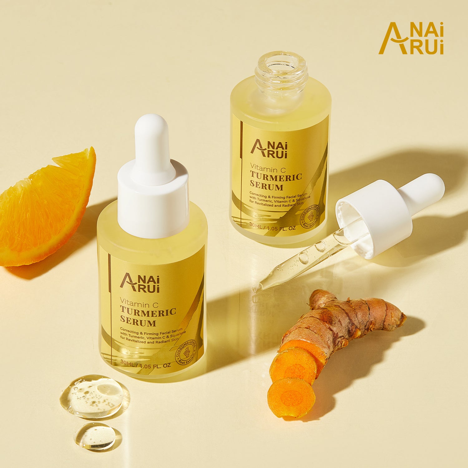 ANAIRUI Vitamin C Turmeric Serum