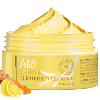 turmeric vitamin c mask remove of dark spots on face