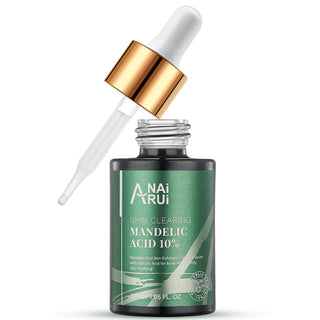 ANAIRUI Mandelic Acid 10% Serum Peel for Dark Spots, Blackheads & Pores -1.05 Fl. Oz