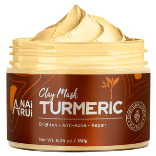 Turmeric Clay Mask with Vitamin C & E for Acne