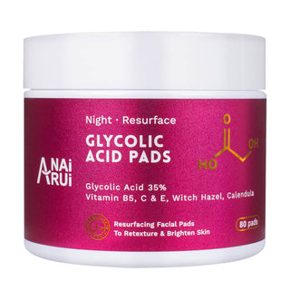 35% Glycolic Acid AHA Facial Peel Pads